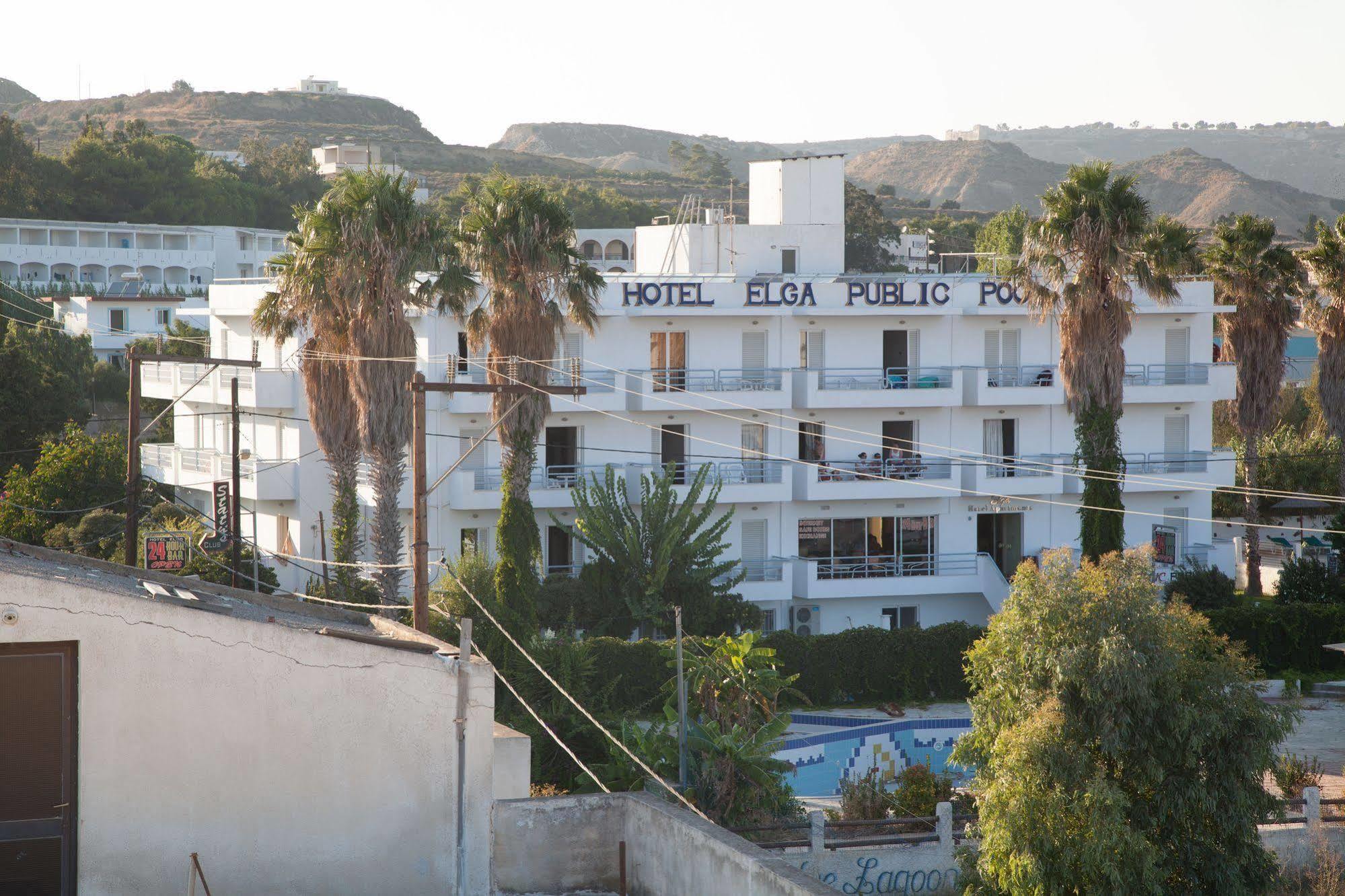 Elga Hotel & Apartments Kardamena  Kültér fotó